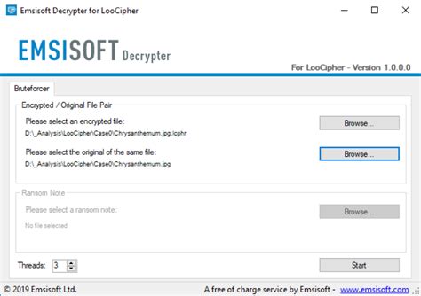 emsisoft decryptor